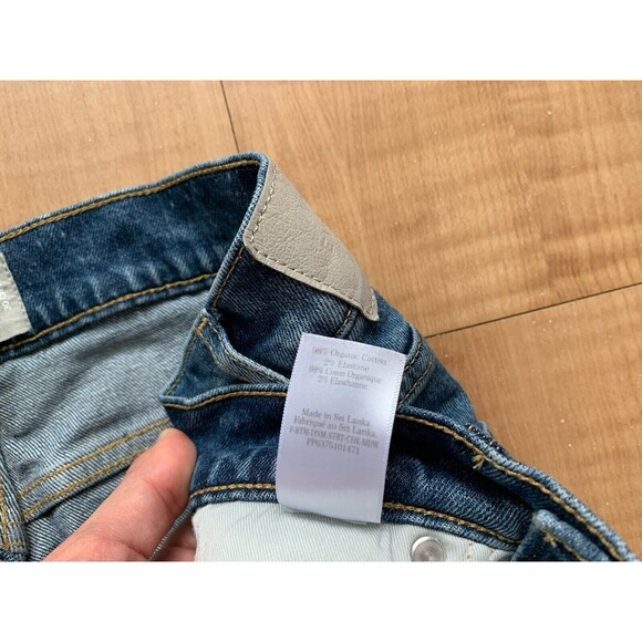 Everlane Women's Straight Leg Jeans - Blue - Picture 7 of 13